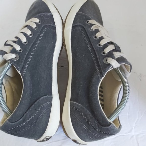TAOS | Women's Star Canvas Sneakers Charcoal Size 7 - Picture 6 of 8
